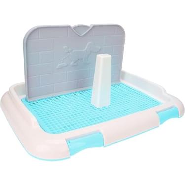 Imagem de Zerodis Bandeja de vaso sanitário para cães, almofadas básicas para cães e filhotes, bandeja de penico para cães para ambientes internos para cães treinamento de cachorrinhos para cães e ambientes internos para treinamento de cães