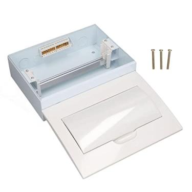 Imagem de Caixa de Proteção de Distribuição, Caixa de Distribuição de Energia de 12 Vias Com Trilho DIN, Caixa de Distribuição de Caixa de Proteção de Disjuntor, Caixas Elétricas