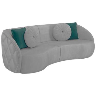 Imagem de Sofa 4 Lugares 318 Cm Passion Veludo Sl 940 Moll Sl 940 - MOLUFAN ESTO