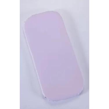 Imagem de Colchão para carrinho oval Moisés Rosa bebê Algodão - Variedades enxov