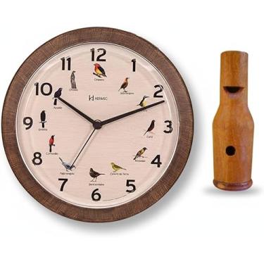 Imagem de Apito Jaó Modelo 30 Profissional + Relógio Pássaros Aves