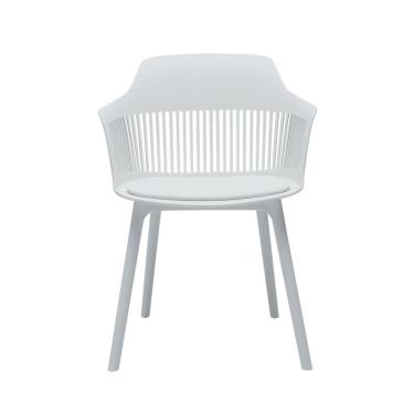 Imagem de Cadeira Marcela Branca Sala Cozinha Jantar