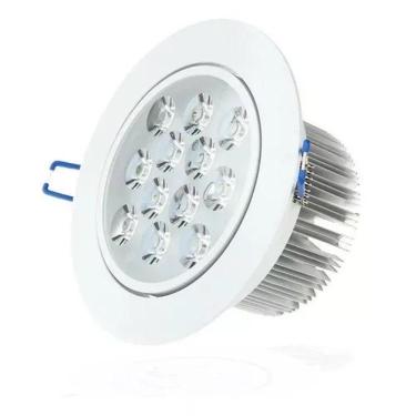 Imagem de Spot Super Led Redondo 12w Quente Bivolt