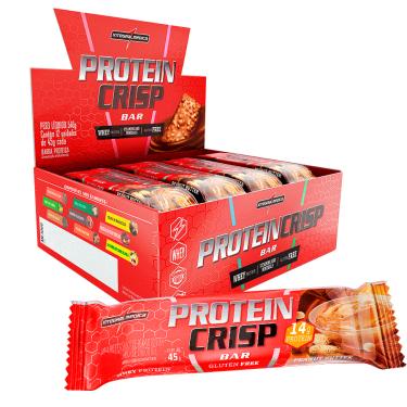 Imagem de Barra Protein Crisp Bar Caixa Peanut Butter Integralmedica