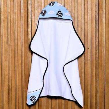 Imagem de Toalha de Banho Bebê Dupla Camada 100% Algodão - Mãe e Filho Enxovais 