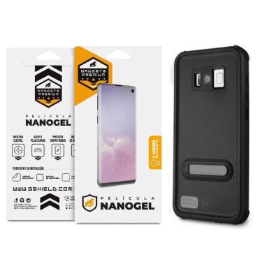 Imagem de Kit Capa À Prova D'Água E Película De Nano Gel Dupla Para Samsung Galaxy S8 Plus - Gshield