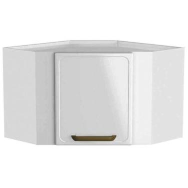 Imagem de Armário De Cozinha Modulado Bella Canto C- 1 Porta Branco - Bertolini