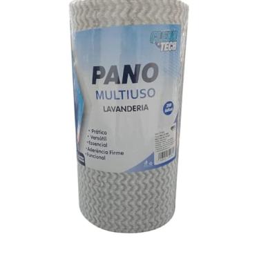 Imagem de Pano Multiuso Lavanderia, 200 Folhas, PP com Polpa de Madeira, 25x30cm, Alta Absorção, Resistente, Não Solta Fiapos