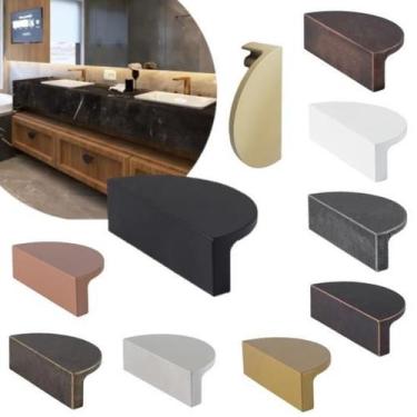 Imagem de Puxador Concha 1Pç Móveis Antigos Puxadores Armario Gaveta - Telis Fer