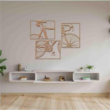 Imagem de Quadro Decorativo Bicicleta Vazado - Mdf 3Mm 001 - Decoarts