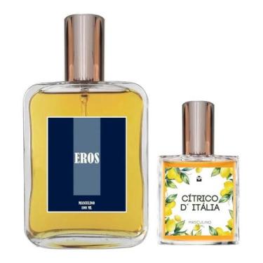 Imagem de Perfume Masculino Eros 100Ml + Cítricos D'Italia 30Ml - Essência Do Br
