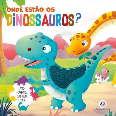 Imagem de Onde estão os dinossauros? - Toque e sinta