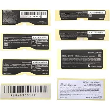 Imagem de Limentea 1PCS New Labels Stickers for Gameboy Advance GBA SP GBA GBC GBP Game Console Replacement (GBA SP 001)