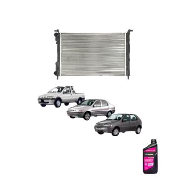 Imagem de Kit Radiador Palio Strada 96> + Aditivo Radiador Advanced Concentrado