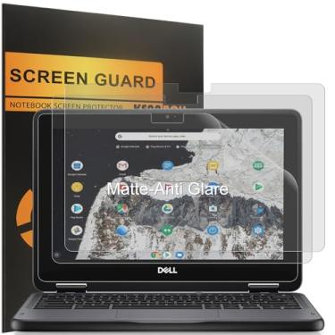 Imagem de KEANBOLL (Pacote com 3) Projetado para Dell Chromebook 11 3100 2 em 1 11,6 polegadas, protetor de tela sensível ao toque para laptop, antirreflexo e antiimpressão digital (fosco)