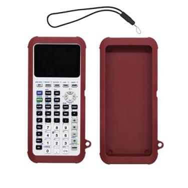 Imagem de Capa para calculadora gráfica Texas Instruments TI-84 Plus CE, capa protetora portátil de silicone macio WUNIAK com cordão, capa resistente a arranhões e choque para TI-84 Plus CE/CE-T/CE-Python