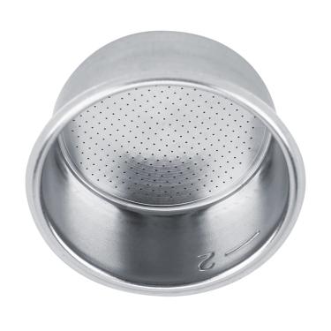 Imagem de Zerodis Cesta de Filtro de café Filtros Reutilizáveis ​​Malha Fina Ideal para Máquinas de café Domésticas e de Com Cesta de de de 5,9 Cm de Diâmetro Super Cozinha de Aço Inoxidável