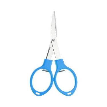 Imagem de Tesoura Portátil Dobrável De Aço Inoxidável Multifuncional Para Cortar