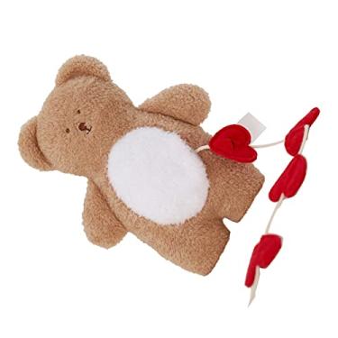 Imagem de Naroote Brinquedo para Cães de Urso Sibilante, Formato de Urso Fofo, Pelúcia Macia, Brinquedo para Cães Entediados, Material de Pelúcia