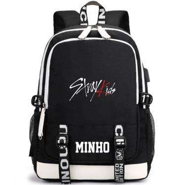 Imagem de Mochila Stray Kids Minho School Kids Oxford 540g