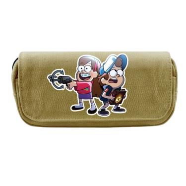 Imagem de Estojo de lápis Gravitys Falls Cartoon Anime de grande capacidade