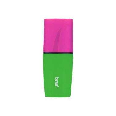 Imagem de Mini Marca Texto Neon Com Cheiro BRW Rosa e Verde (Morango), Rosa e Ve