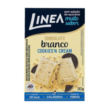 Imagem de Chocolate Branco Sabor Cookies'n Cream Linea 30g