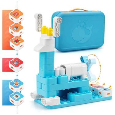 Imagem de Robô de Codificação 12 em 1 e Conjunto de Construção STEM WhalesBot A3