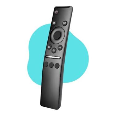 Imagem de Controle Remoto Compatível com Smart TV Samsung 4K com Botões de Atalho para Streaming Pronto para Usar, Sem Configuração Necessária