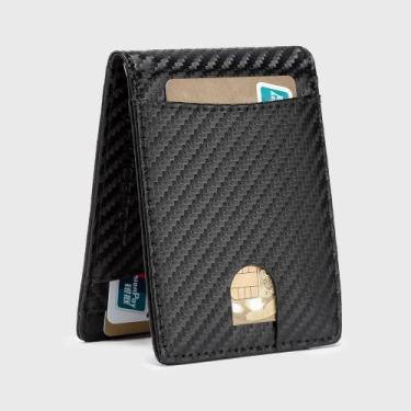 Imagem de Carteira Swissport Masculina Dinheiro Porta Cartão Com Bloqueio, U, Pr