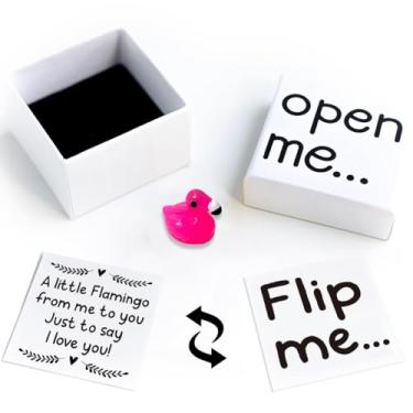 Imagem de Presentes românticos para namorado, namorado, I Love You, presentes para ele, para namorados, presentes fofos de flamingo, Dia dos Namorados, Natal, aniversário, presentes para ele, namorado, namorada