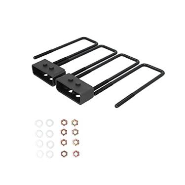 Imagem de Semme Kit de Nivelamento de Elevador Espaçador de Nivelamento Traseiro Kit de Elevação de 2 Polegadas para 2WD 4WD 2004 2018 Espaçadores Traseiros Esquerdo e Direito de Aço Carbono