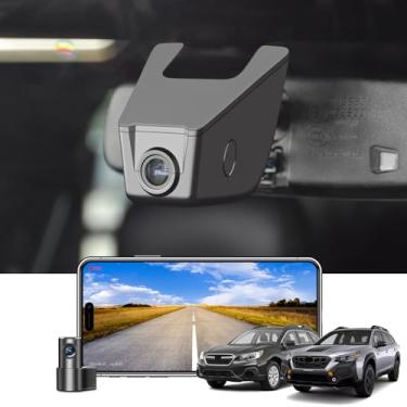 Imagem de Mangoal Câmera frontal 4K e traseira 1080P Dash Cam personalizada para Subaru Outback Gen5 BS 2016-2019, Gen6 BT 2020+, 2.5i Limited 2.5i Premium 3.6R Limited e mais, visual OEM integrado, aplicativo