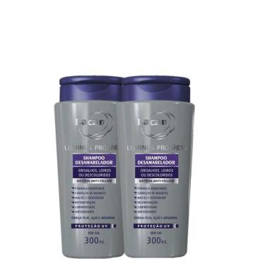 Imagem de Kit Lacan Luminus Progress - Shampoo Desamarelador 300ml (2 Unidades)