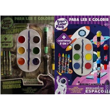 Imagem de Coleção para ler e colorir meninos - 2 livros - Kit de Livros, 3