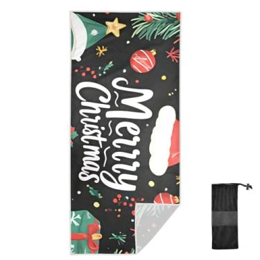 Imagem de Joitme Toalha infantil preta, tamanho P, toalhas de banho para meninas, toalha de praia sem areia