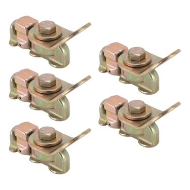 Imagem de Cryfokt L Adequado para Trilho Duplo, Ajuste de Parafuso Pesado, Controle de Carga para Caminhão, Reboque, Captador, Rv, Atv, para Ponto de Ancoragem Seguro, Aço Carbono