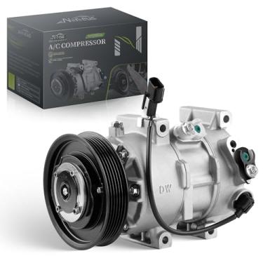 Imagem de Compressor de ar condicionado AC compatível com Hyundai Accent 1.6L 2012-2017, Kia Rio 1.6L 2012-2017#Replace 977011R100