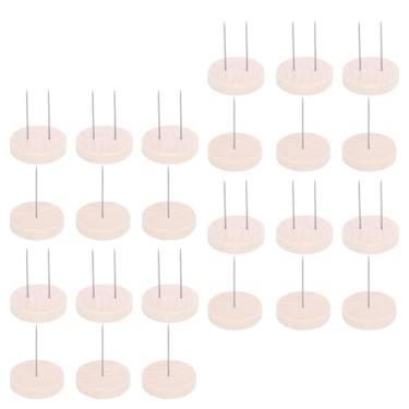 Imagem de Generic 24 Peças Suporte de Boneca de crochê de Madeira Resistente Suporte de Exibição para Bonecas Pequenas para Entusiastas e Colecionadores Feitos de Madeira de Pinho