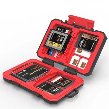 Imagem de Estojo De Armazenamento Para Cartão De Memória E8 CFexpress B SD TF À 