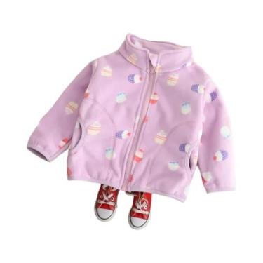 Imagem de Jaqueta Grossa De Outono Inverno Para Meninas, Casaco Casual E Fofo Pa