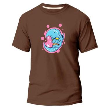 Imagem de Camiseta Básica Algodão Premium Estampa Digital Meia Lua DTF - Pavesi,