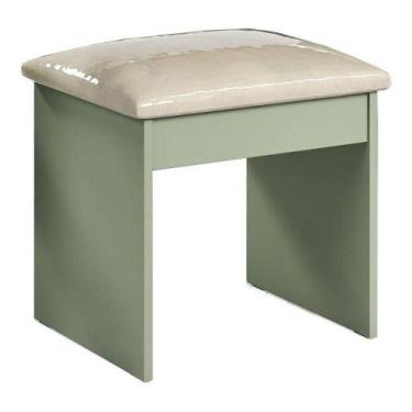 Imagem de Banqueta Maia Com Almofada Para Penteadeira Caapi - Luapa - LUAPA MÓVE