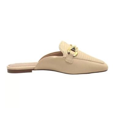 Imagem de Sapato Feminino Mule Mocassim Sua Cia 8214v24.15008, Np iguana areia, 