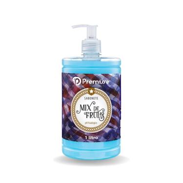 Imagem de Kit C/ 01 Un. De Sabonete Liquido Premisse 1 Litros C/ Valvula (Morango E Champagnhe)
