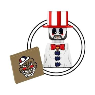 Imagem de Mini Figura De Bloco De Montar Killer Klowns De Filme De Terror, Brinq