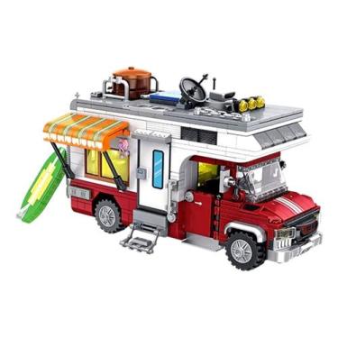 Imagem de Bloco De Montar Van Acampamento Camper Motorhome Com 927 Pçs 927 Motor