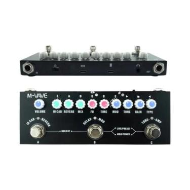 Imagem de Pedal Multi Efeitos Para Guitarra Elétrica E Guitarra Acústica 8 Simul