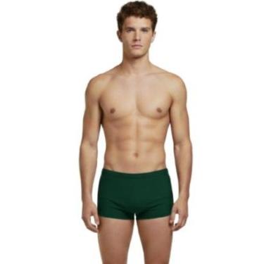 Imagem de Sunga Box Básica Lisa Bella Fiore Confortavel Para Piscina Moda Praia Masculina-Masculino