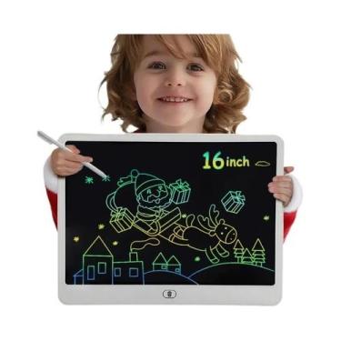 Imagem de Tablet De Escrita LCD Grande De 16 Polegadas, Quadro De Desenho Eletrô